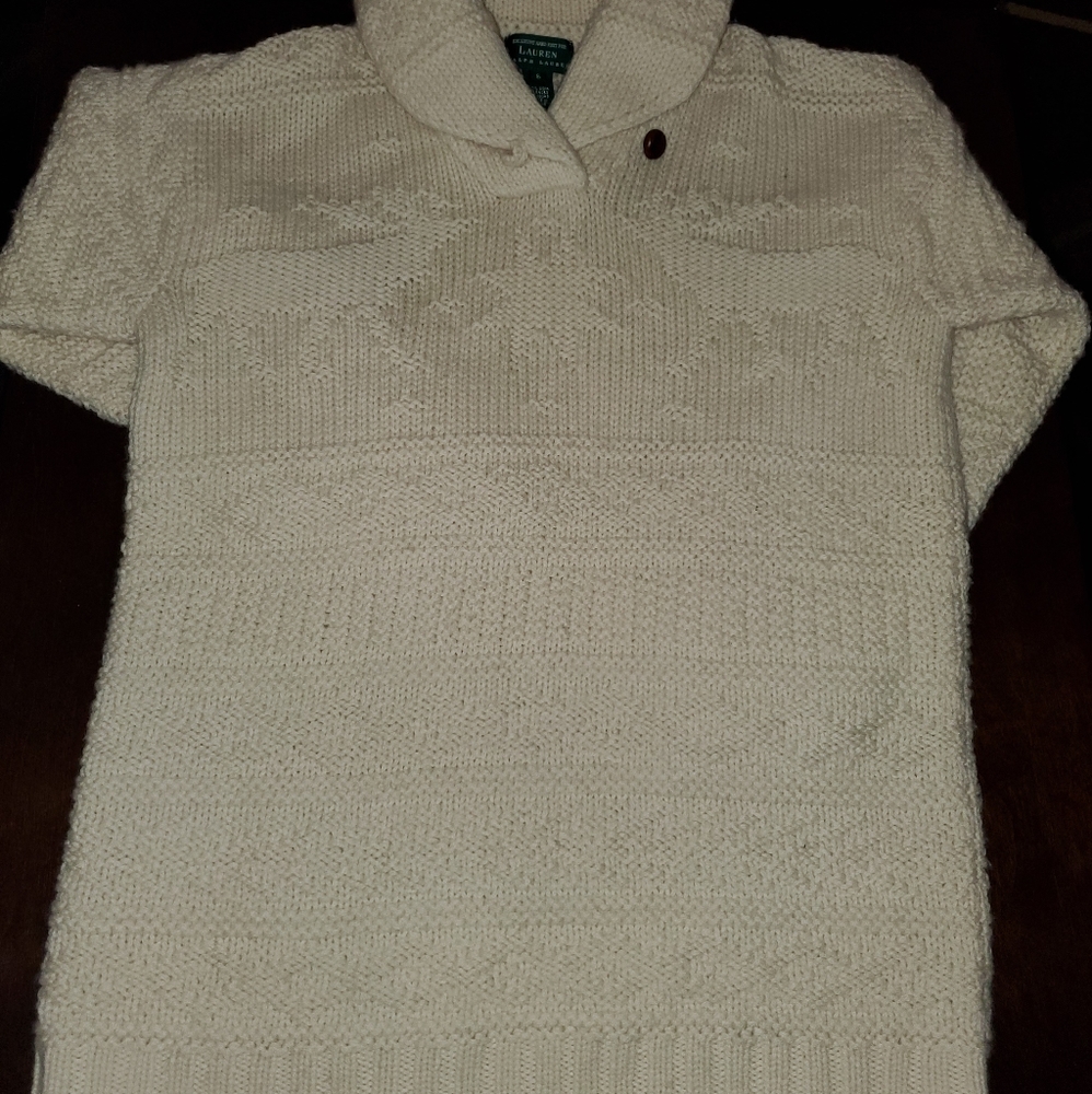 Vintage Lauren Invisible Reindeer Sweater